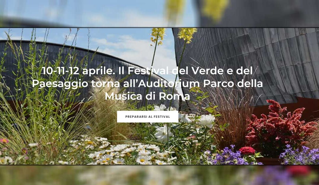 Festival del verde e del paesaggio 2026